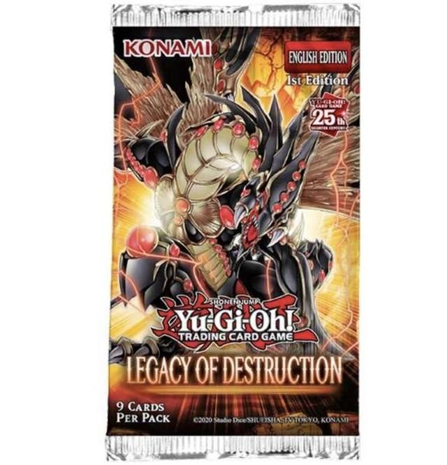 Konami Yu-Gi-Oh! TCG: Legacy Of Destruction Booster Pack