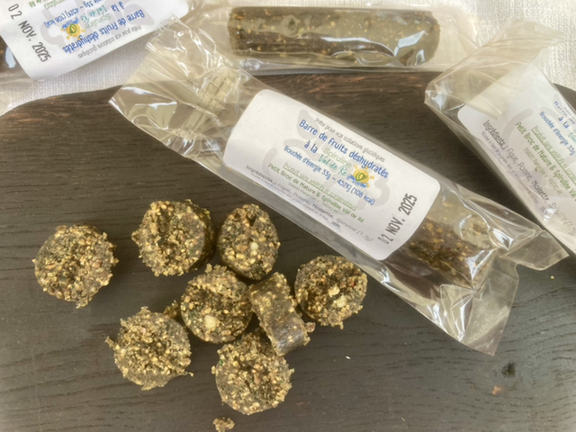 6 Barres de fruits deshydratés