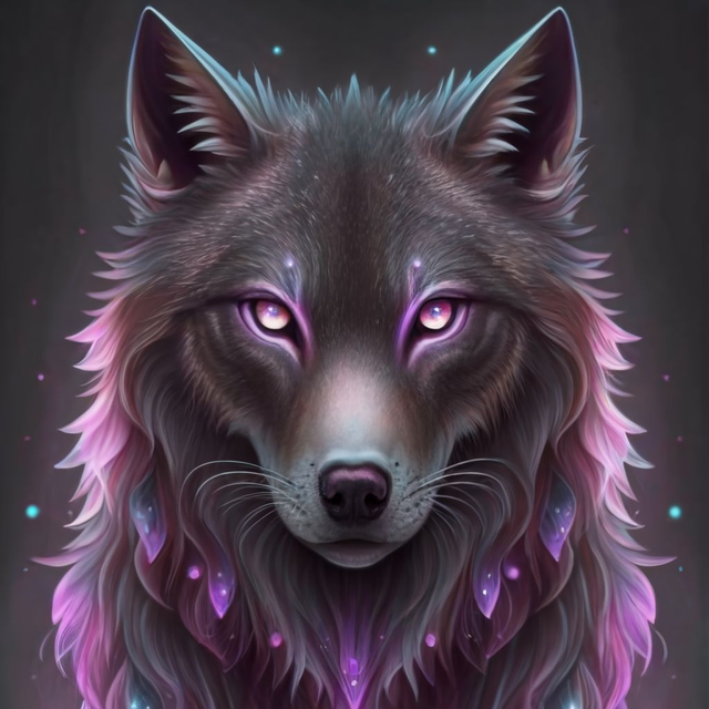 Fantasy Wolf T-shirt