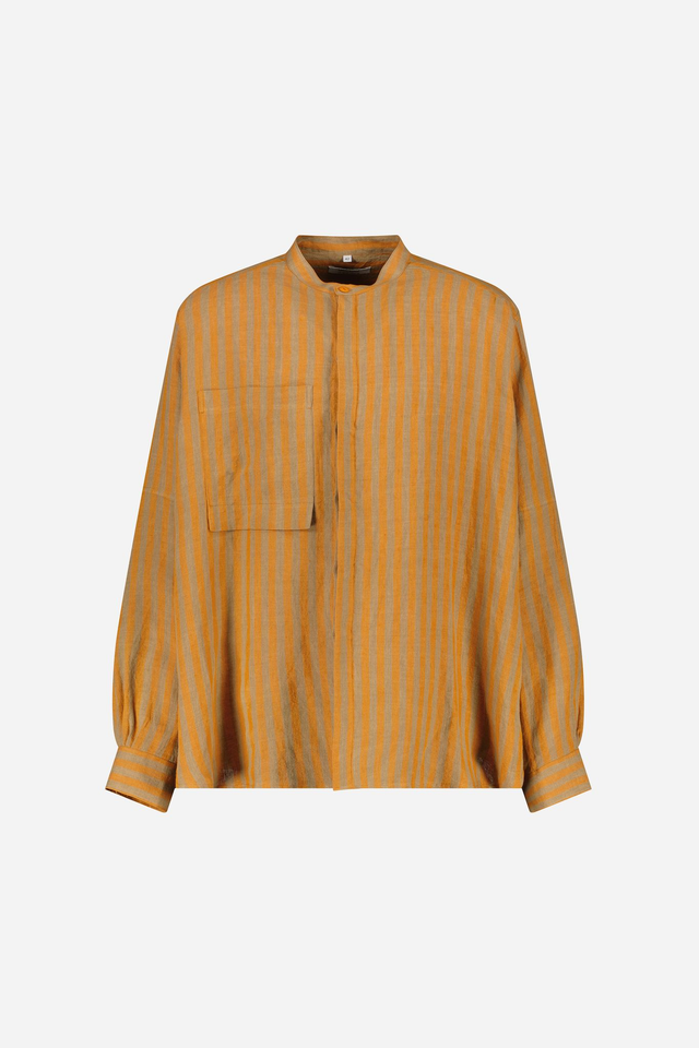 Chemise en lin lavé