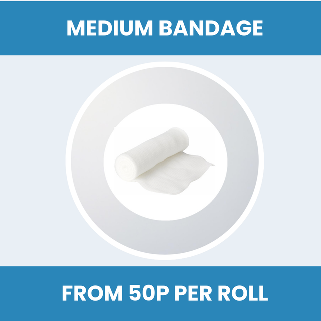 Hypaband Medium Conforming Bandage 7.5cm X 4m