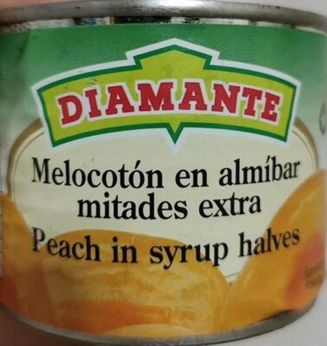 Diamante Melocotón En Almíbar Mitades Extra