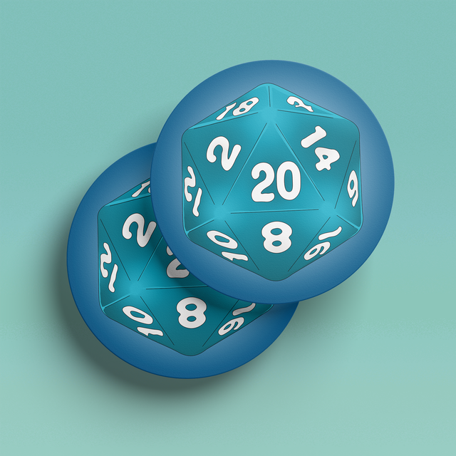 D20 Coaster
