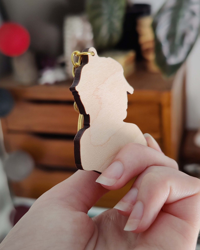 Porte-clé silhouette Vi