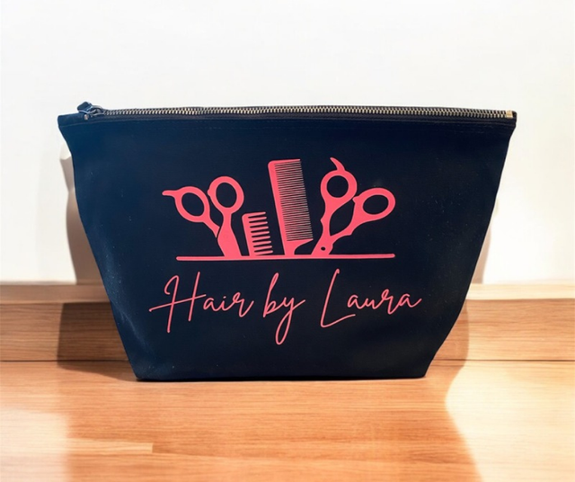 Canvas Accessory Bag with Customisation