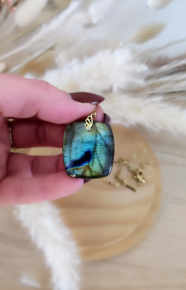 Pendentif Labradorite N°47