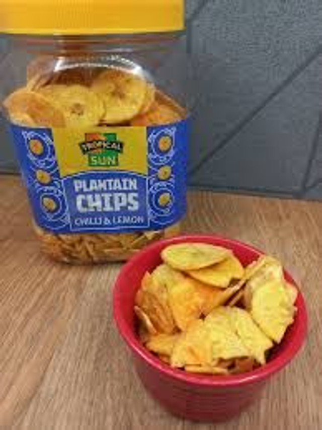Tropical Sun plantain chips