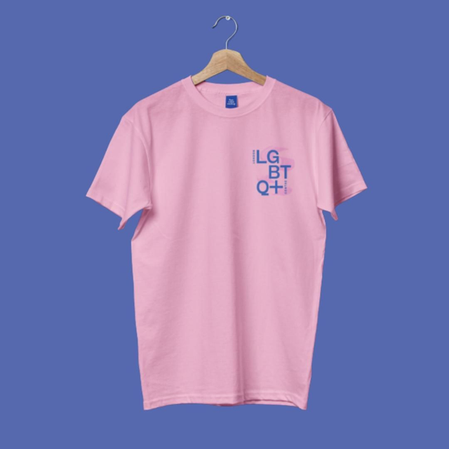 Pink LLGBTQCC t-shirt