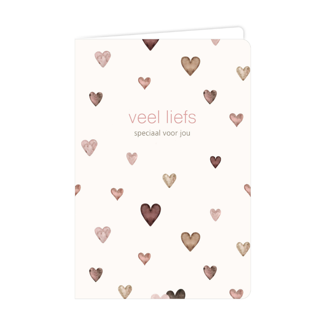 Kaart Water veel liefs