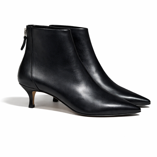 ANKLE boot nappa black