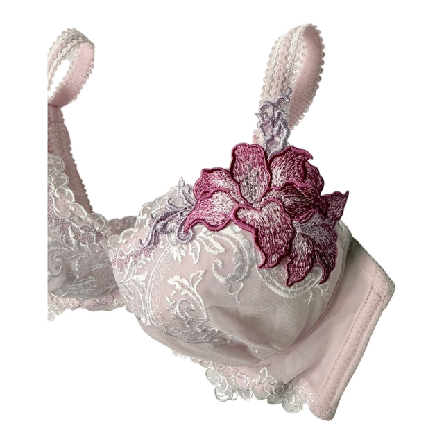 Pink floral Japanese Bra UK 32DD