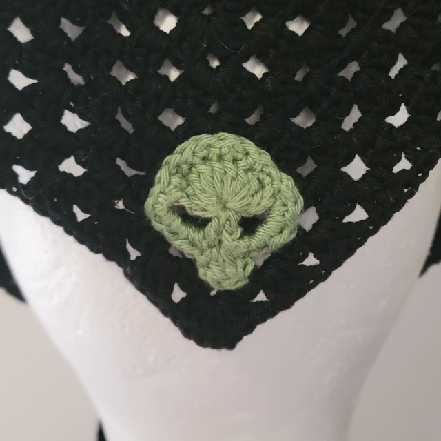 Bandana à pic tête de mort