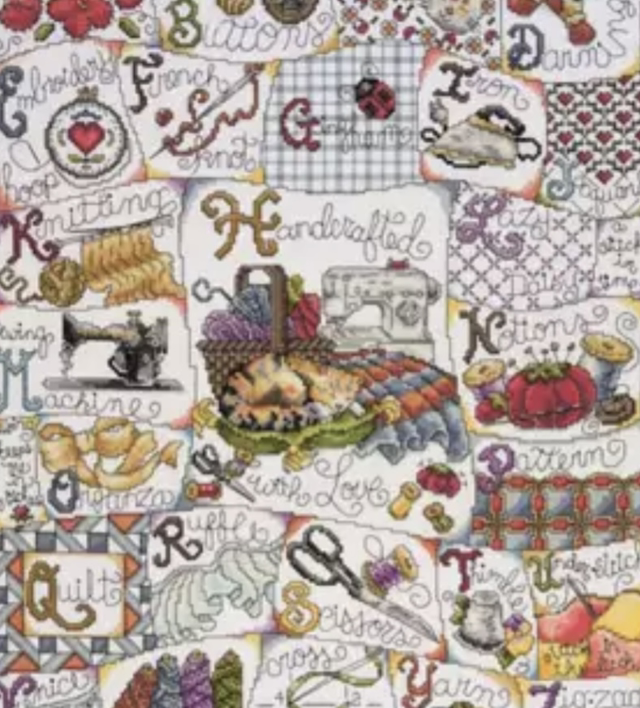 Design Works Crafts Stitching ABC Counted Cross Stitch Kit