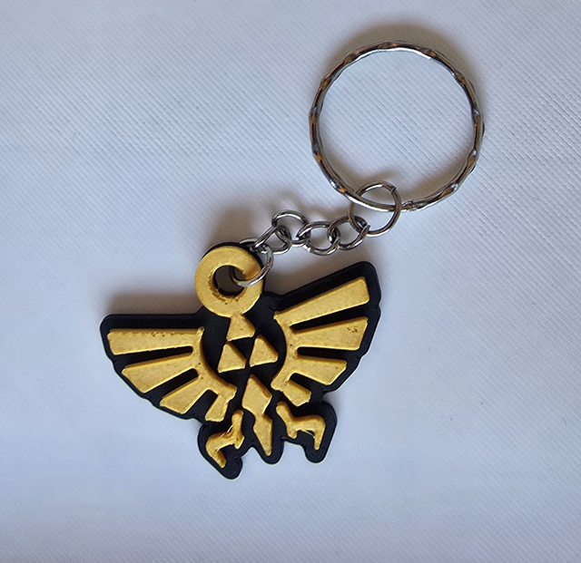 Porte clé logo Zelda