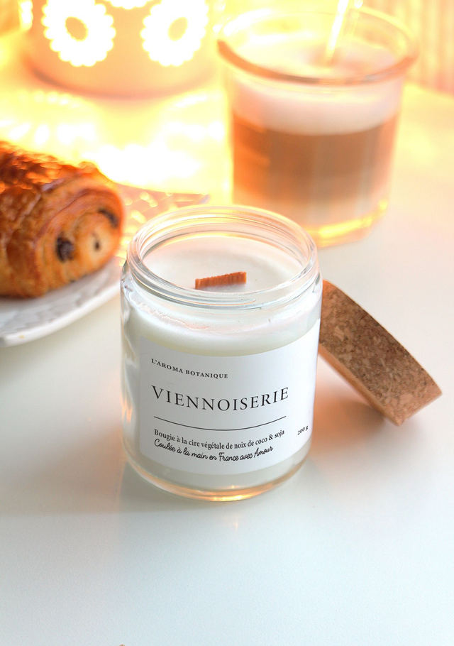 Bougie Signature • Pot Transparent 