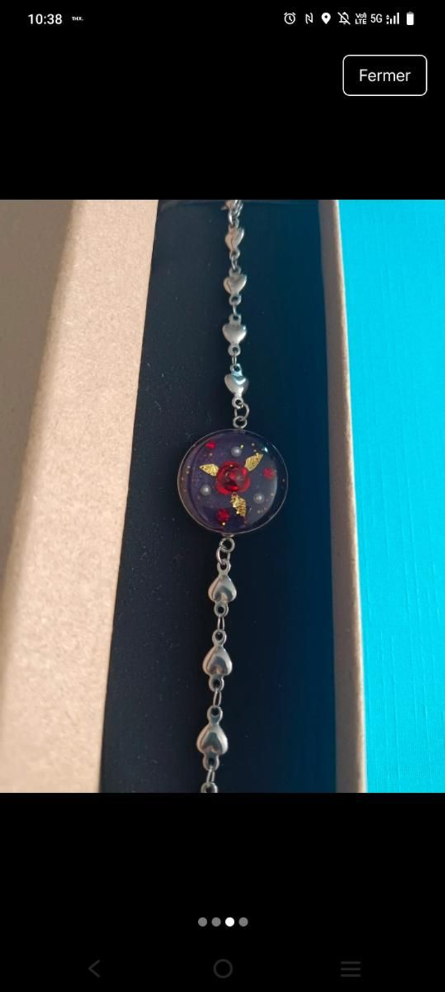 Joli Bracelet Artisanal Glamour 