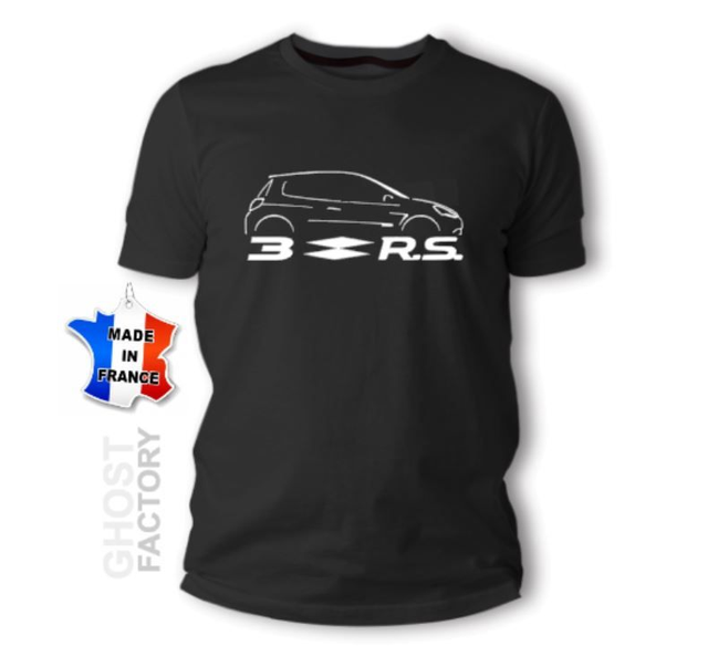 T-shirt Clio 3 RS silhouette