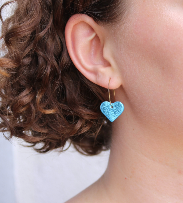 Mia • bleu métallisé 