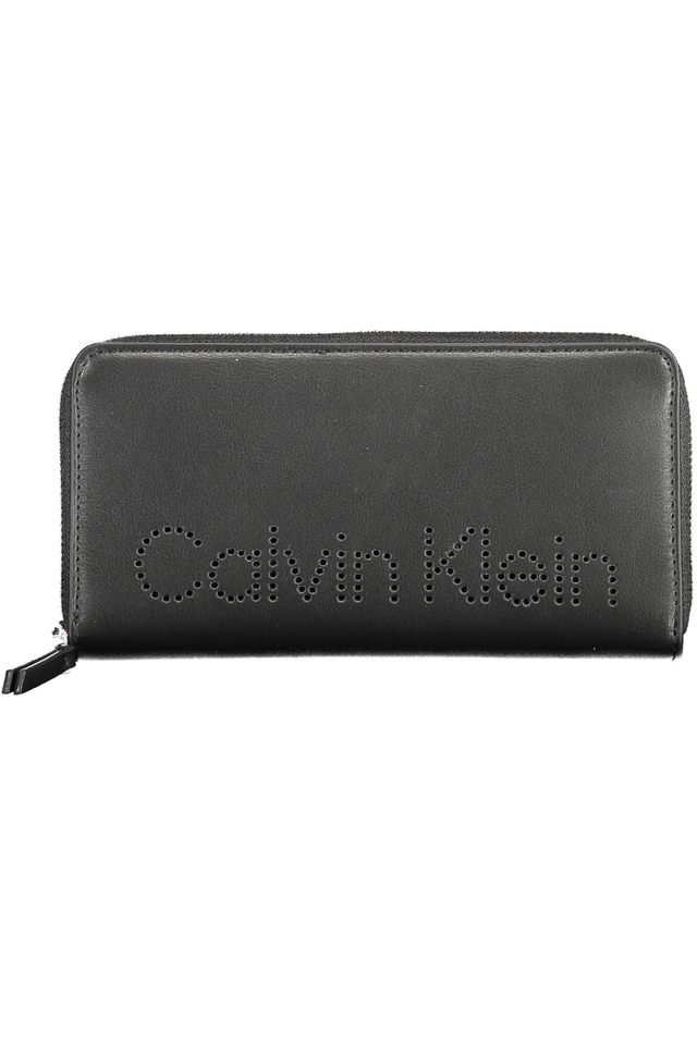 1661CALVIN KLEIN PORTAFOGLIO DONNA NERO
