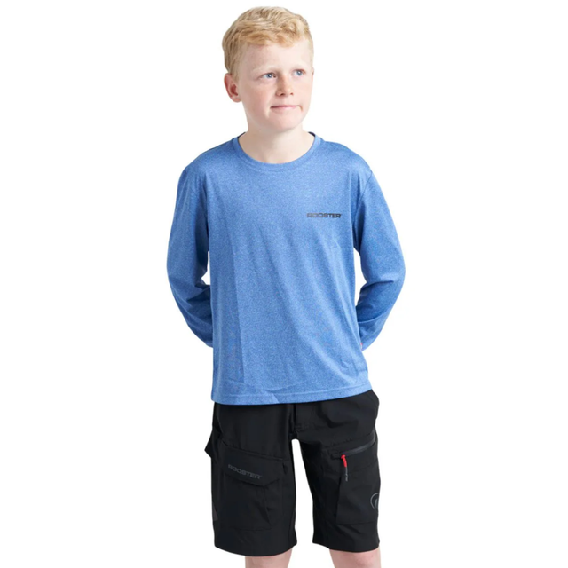 Rooster Junior Quick Dry UVF T-Shirt - Long Sleeved