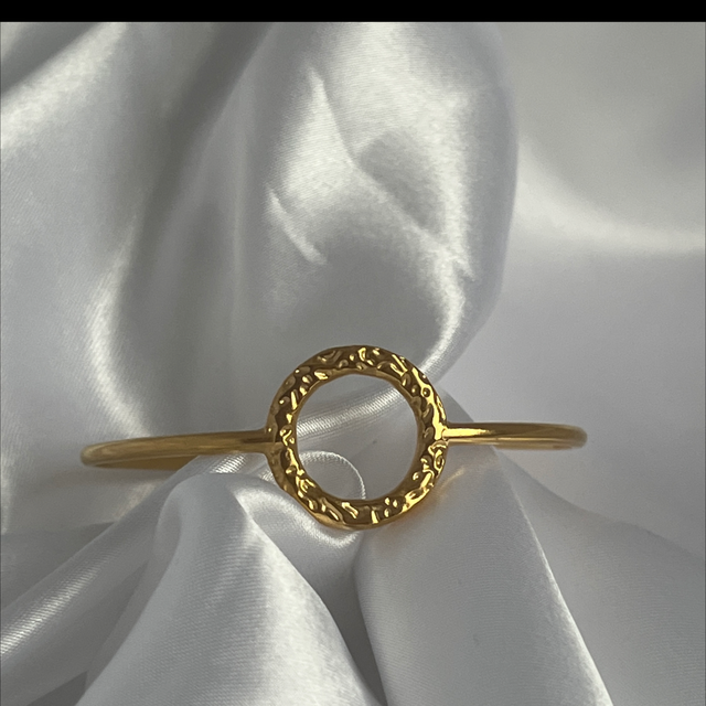 JONC CIRCLE MARTELÉ