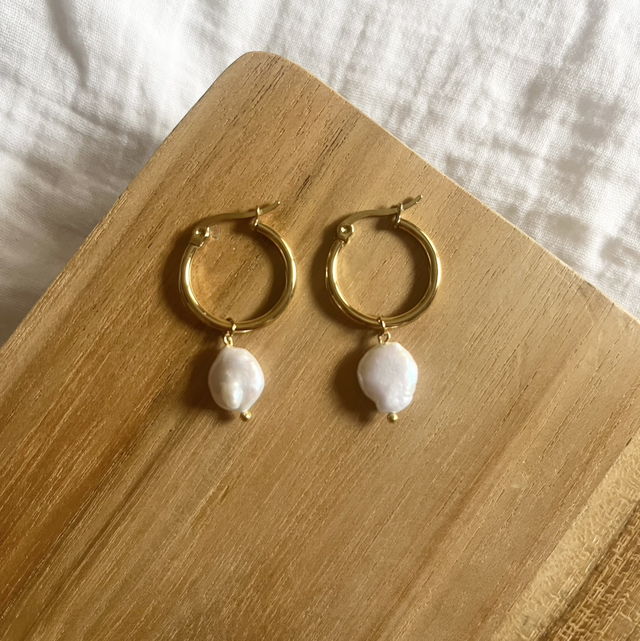 Boucles d’oreilles - Lagune