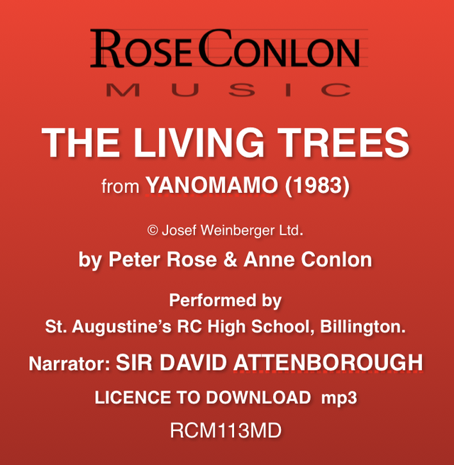 THE LIVING TREES RCM113MD (mp3) from Yanomamo 1983  by Peter Rose &amp; Anne Conlon