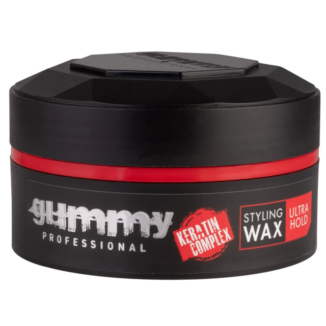 GUMMY STYLING WAX ULTRA HOLD (RED) 5OZ