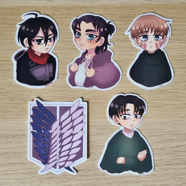 Stickers Attack on Titan