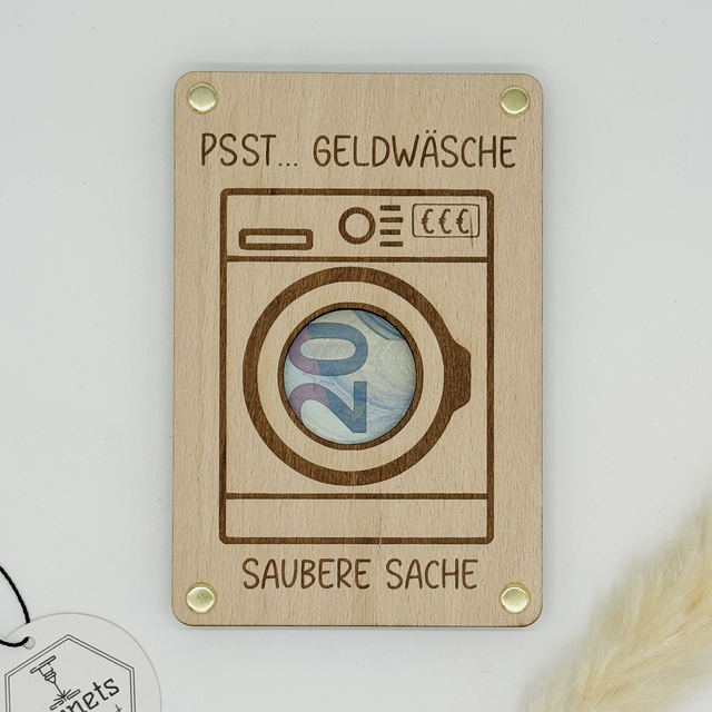 Geldgeschenke Happy - Geldwäsche