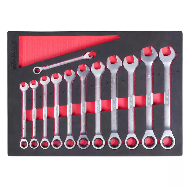 Weber Ring ratschen Schlüssel Set 12 TLG 