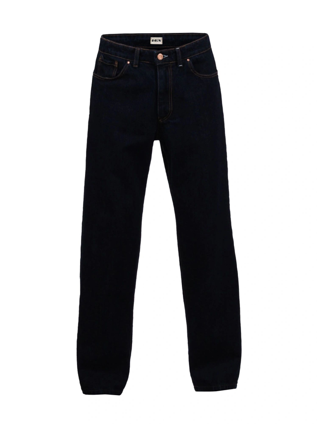 BERNA Jeans 5 tasche con impunture  a vista regular fit