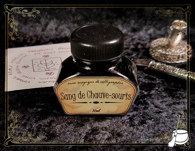Encre de Sang de Chauve-Souris