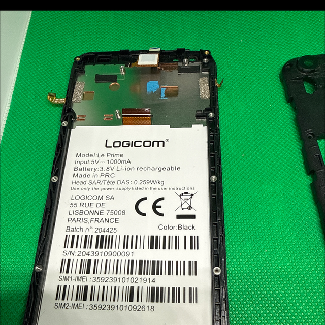 *0988-Logicom Le Prime Ersatzteile Set Original aus Zerlegung