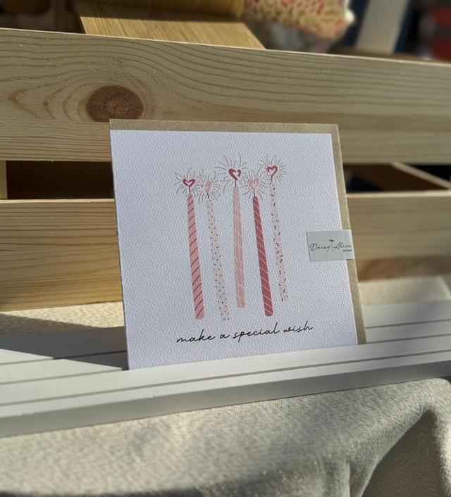 Make A Special Wish Greeting Card