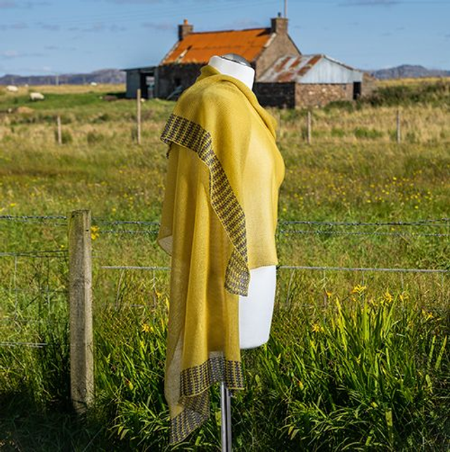Lightweight super fine merino wool wrap, shawl, pashmina