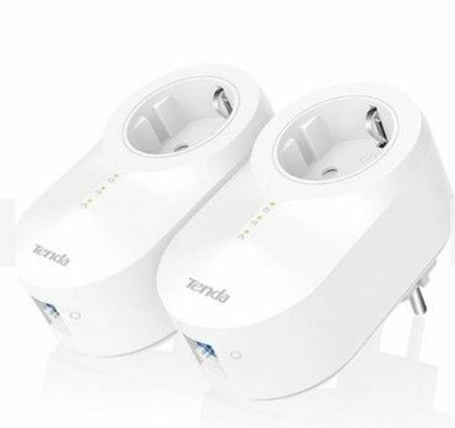 Tenda elektro LAN 1000Mbps shuko set PH6 KIT