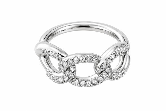 Bold ring zilver