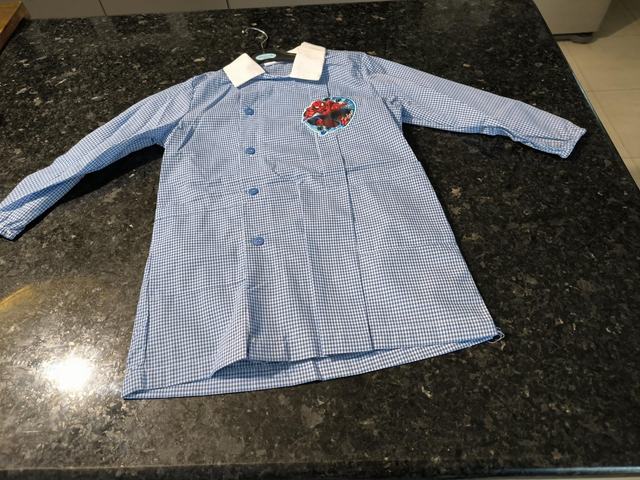 BLOUSE D'ACTIVITÉES SPIDERMAN 