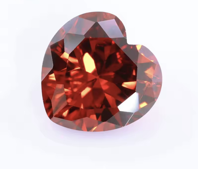 Zirkonia Steine Herz 3x3 - 4x4mm