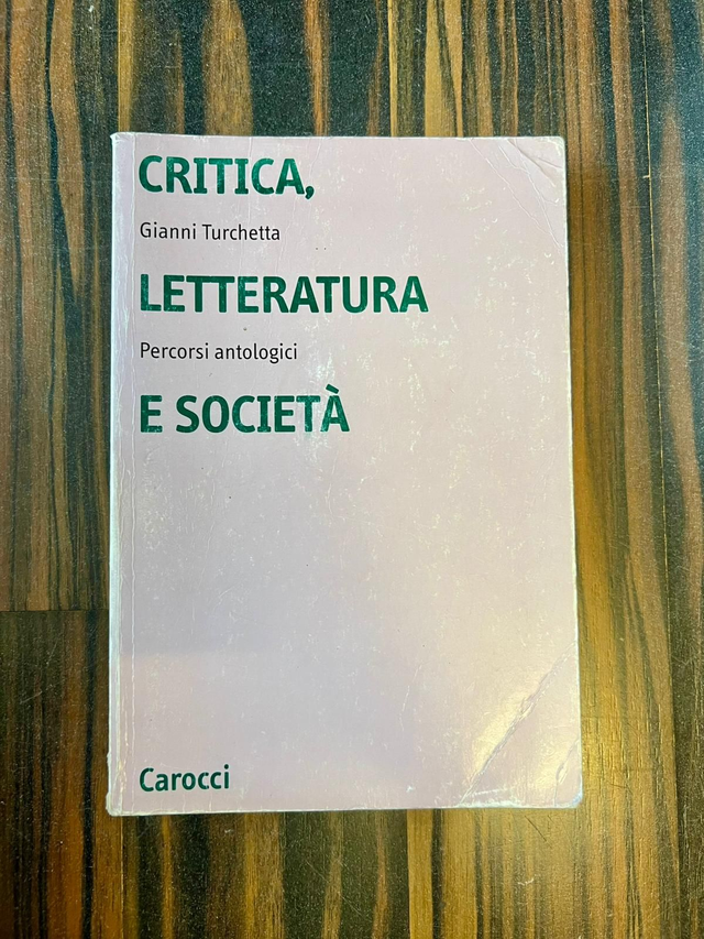 Gianni Turchetta - Critica, letteratura e società (Carocci, 2003 - 1a ed.)