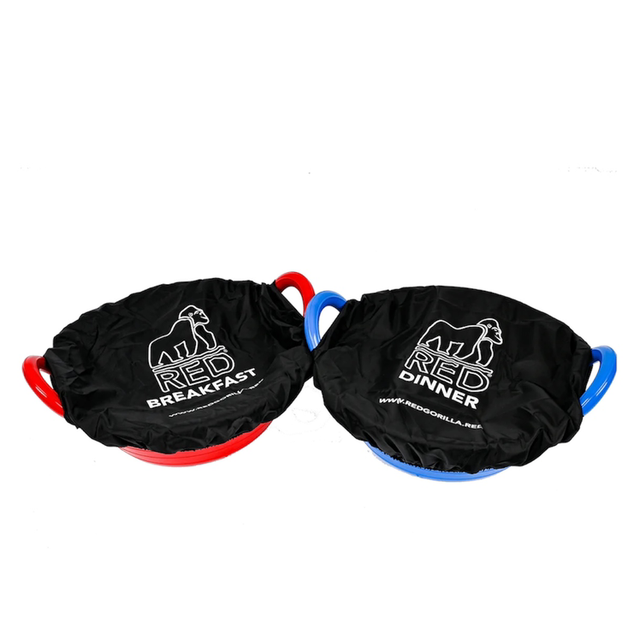 Red Gorilla Tub Cover Twin Breakfast & Dinner - BLACK