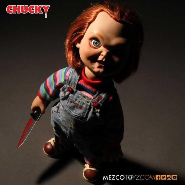 Chucky Evil Face MDS Mega Scale Talking Figure