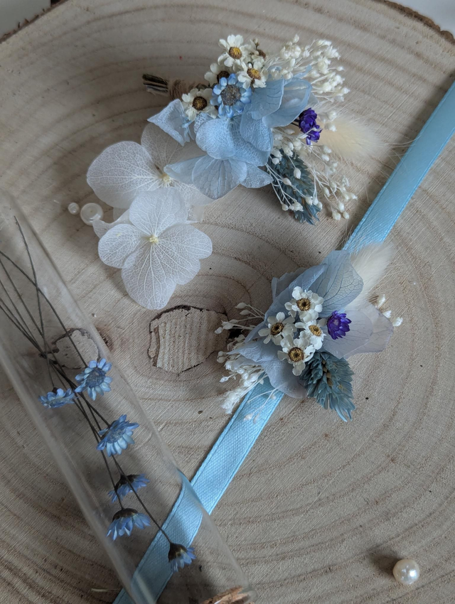 Fioles en verre - Blue 2