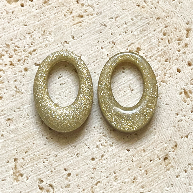 Anela l Pampille Réversible - Or