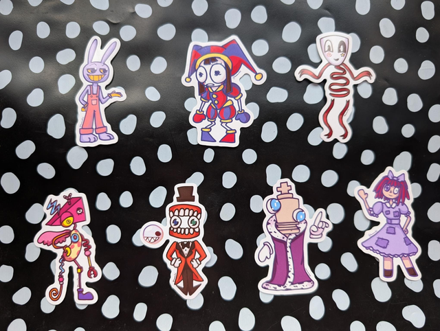 The Amazing Digital Circus Stickers