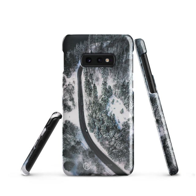 Cover per Samsung® sottile. Tra Bosco e Silenzio: L&#039;Inverno dall&#039;Alto 