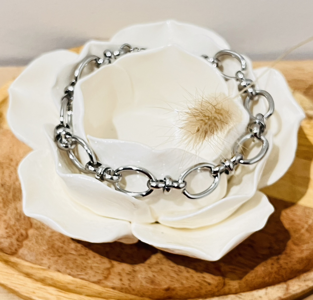 ❤️Liens d’argent - Pièce Unique 