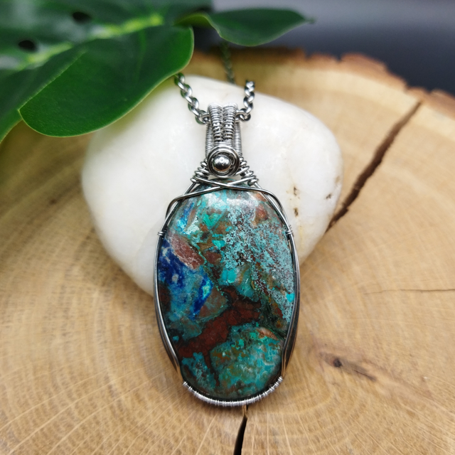 Pendentif Chrysocolle
