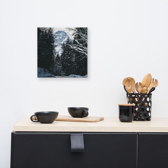  Canvas mountain peace 
